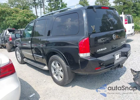 2011 Nissan Armada Platinum из США, поврежденный, VIN 5N1BA0ND7BN612585